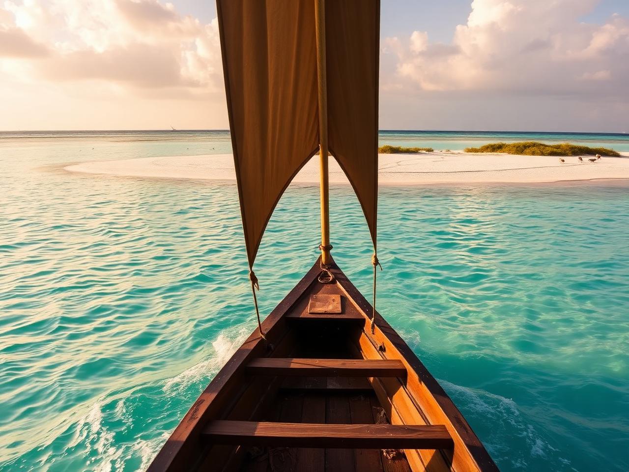 Výlet lodí na Holbox