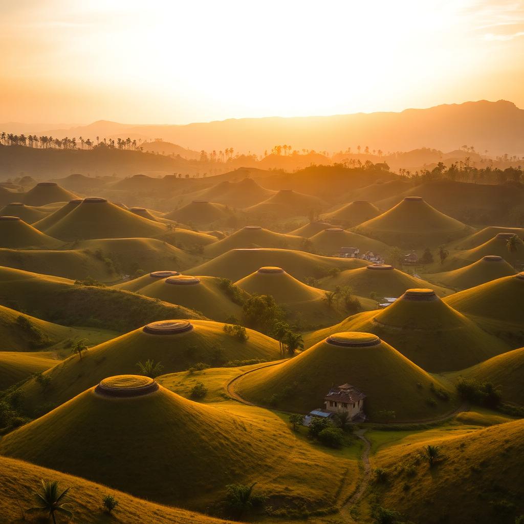 Chocolate Hills na Boholu