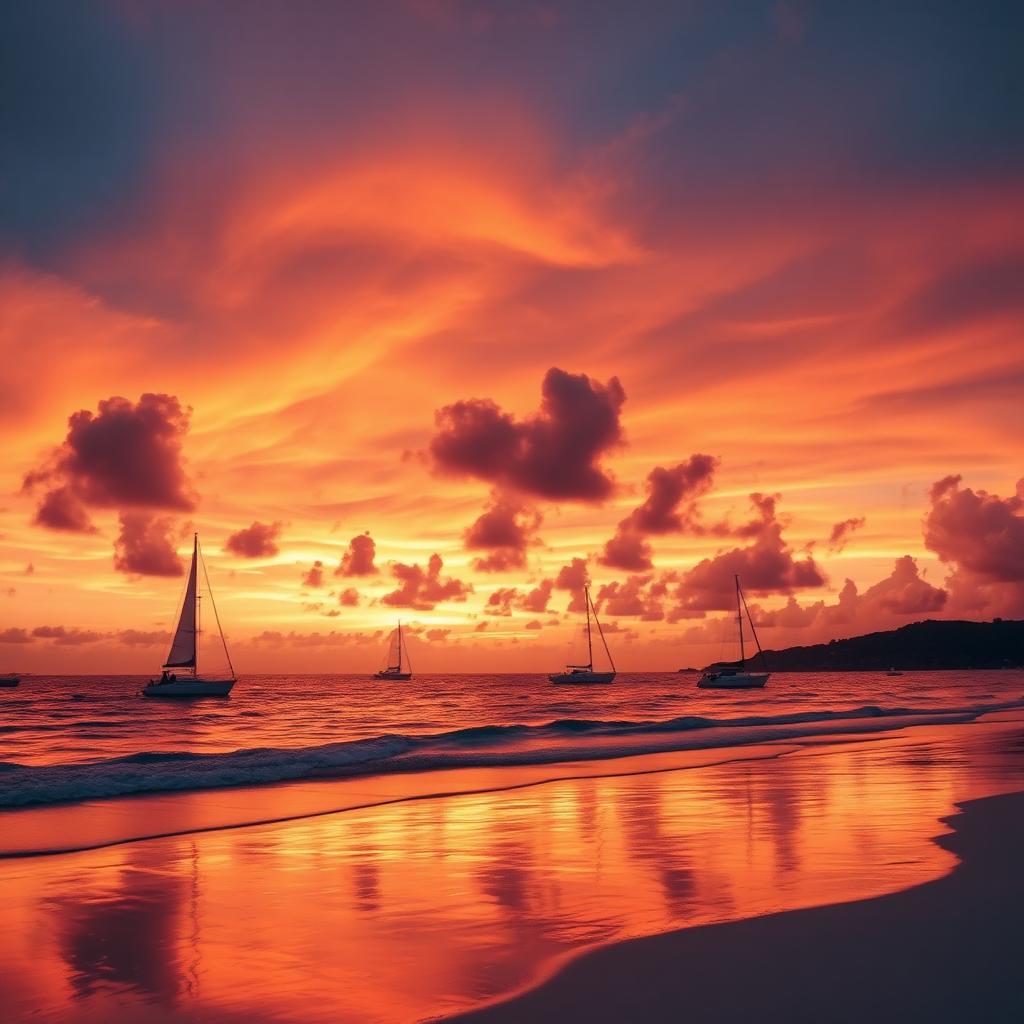 Západ slunce na Boracay