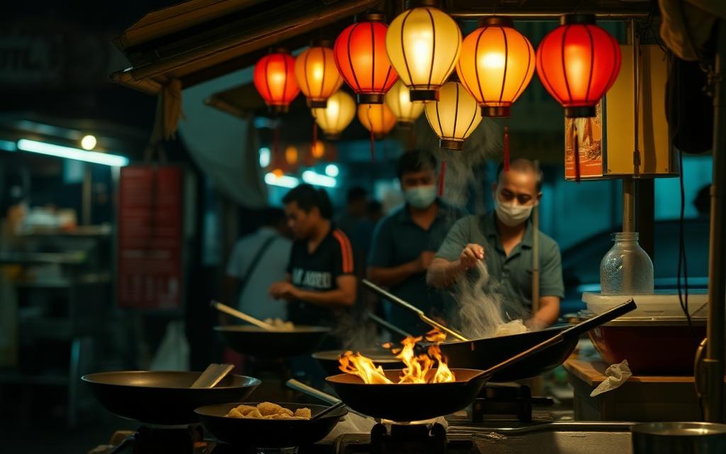 Street food v Bangkoku