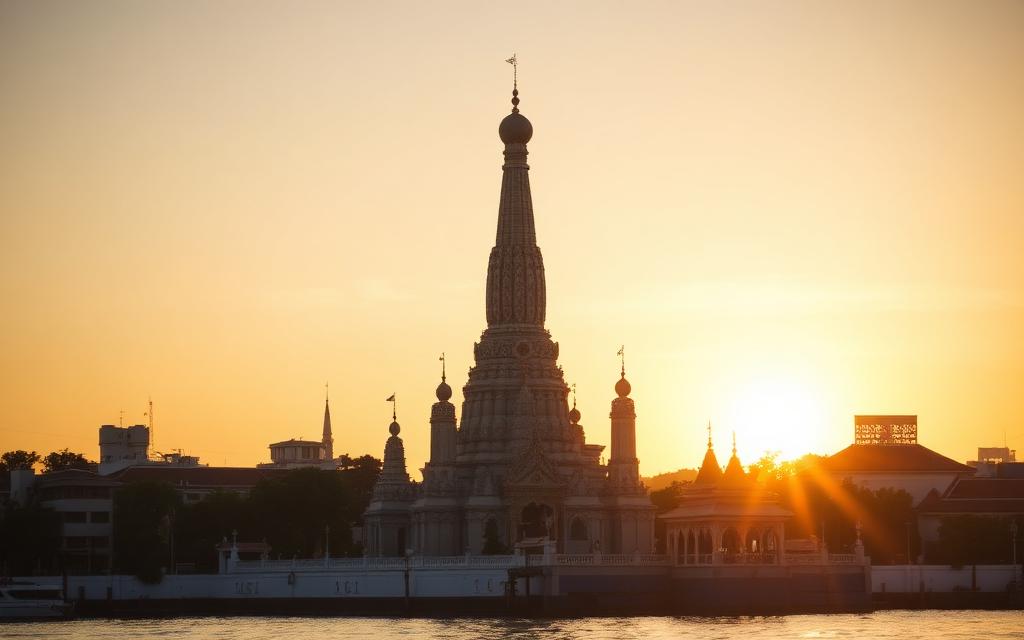 Návštěva chrámu Wat Arun